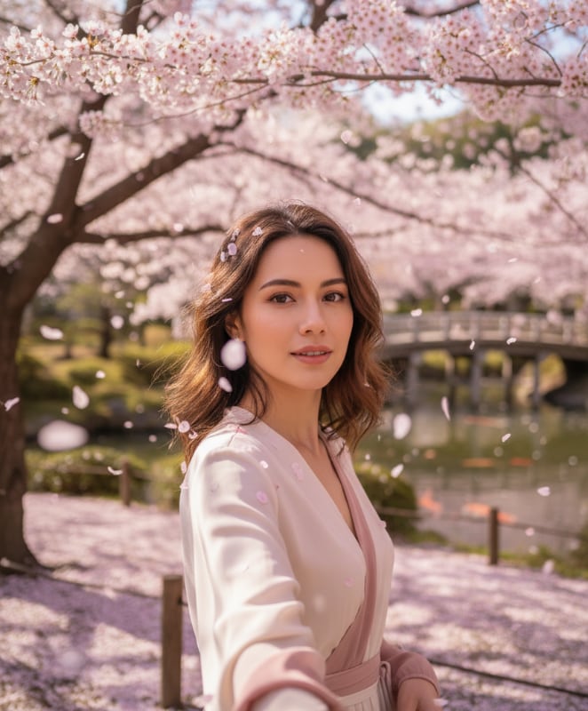 Gemini Sakura Selfie Prompt 2