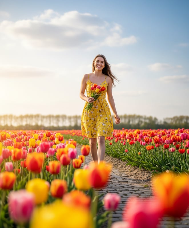 Gemini Tulip Garden Spring Walk 14