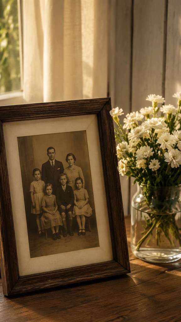 Imagem de referência para crie um vídeo de homenagem para o dia de finados com ia