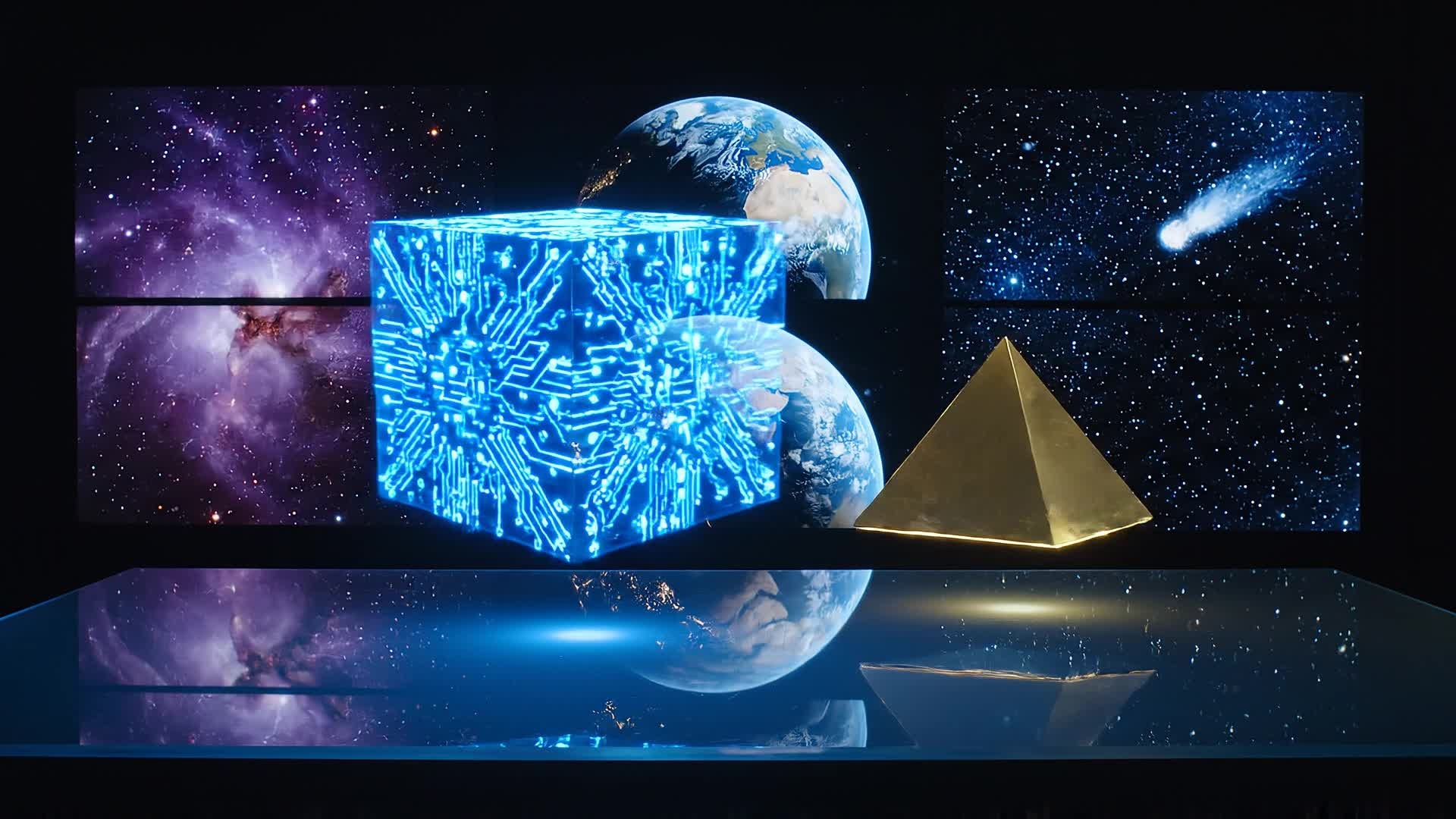 Image sequence turned into GIF collage