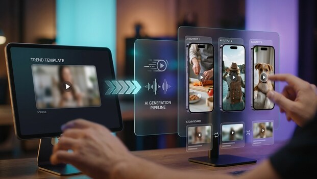 Recreate original TikTok videos with AI