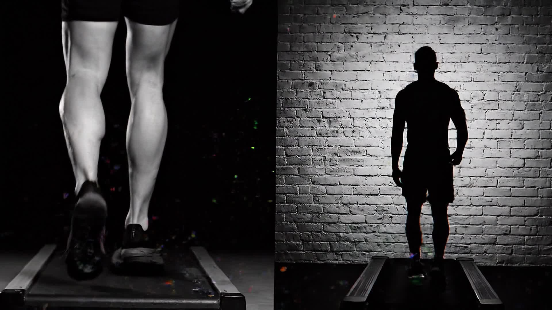 Gym transformation video from photo