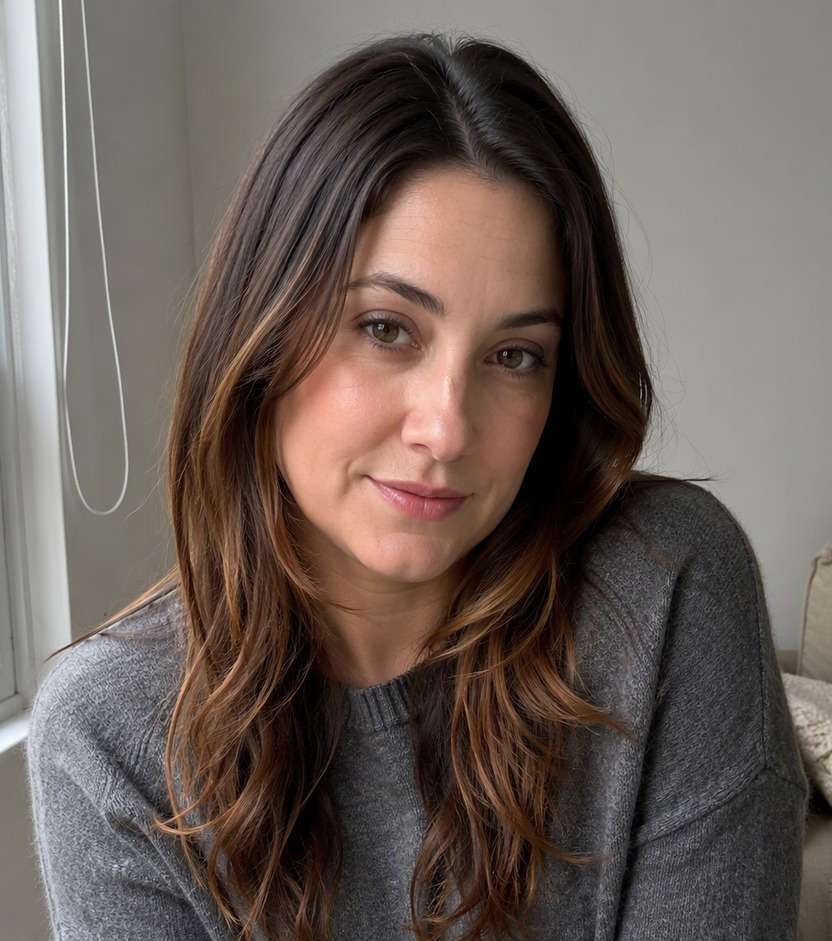 Original hairstyle before editing