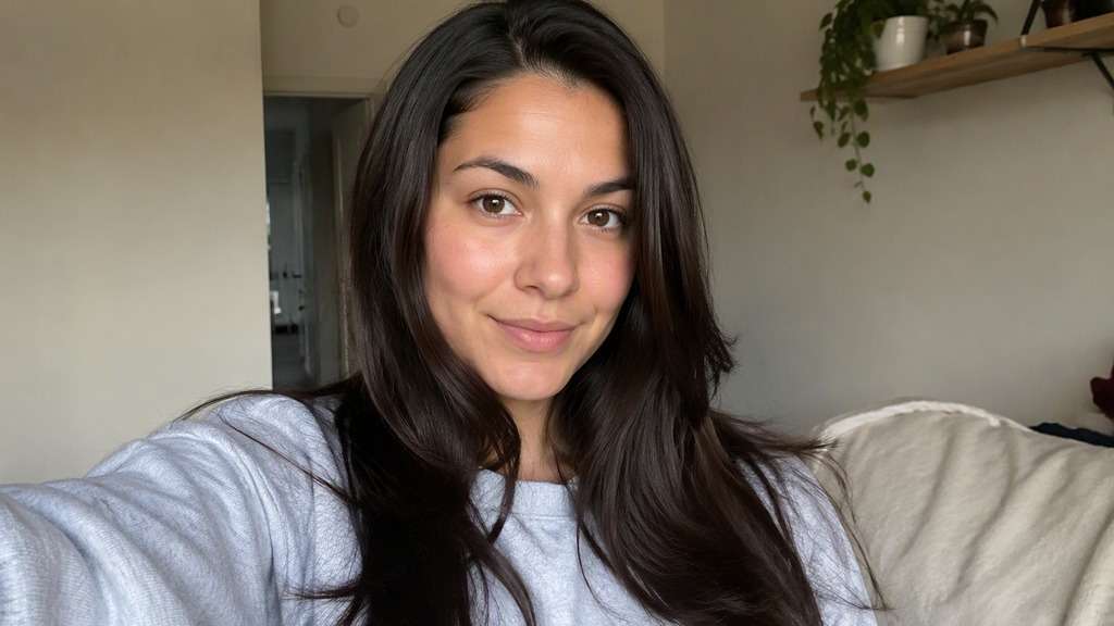 Soft Off Center Part hairstyle