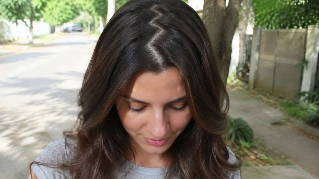 Zigzag Part hairstyle