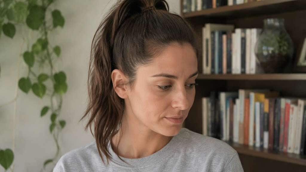 High Half Ponytail hairstyle