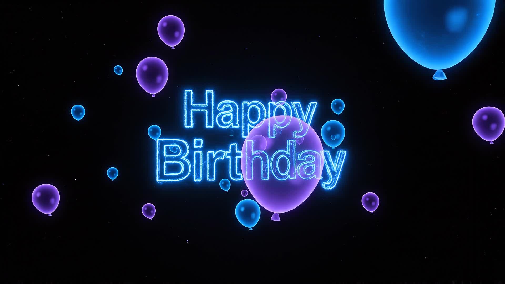 Birthday photo transformed into animated GIF