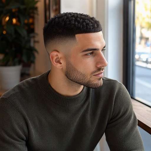 High Fade Short Crop hairstyle preview