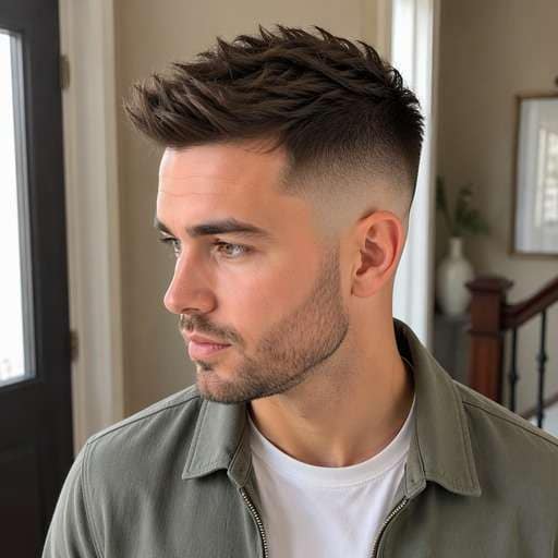 High Fade Textured Top hairstyle preview