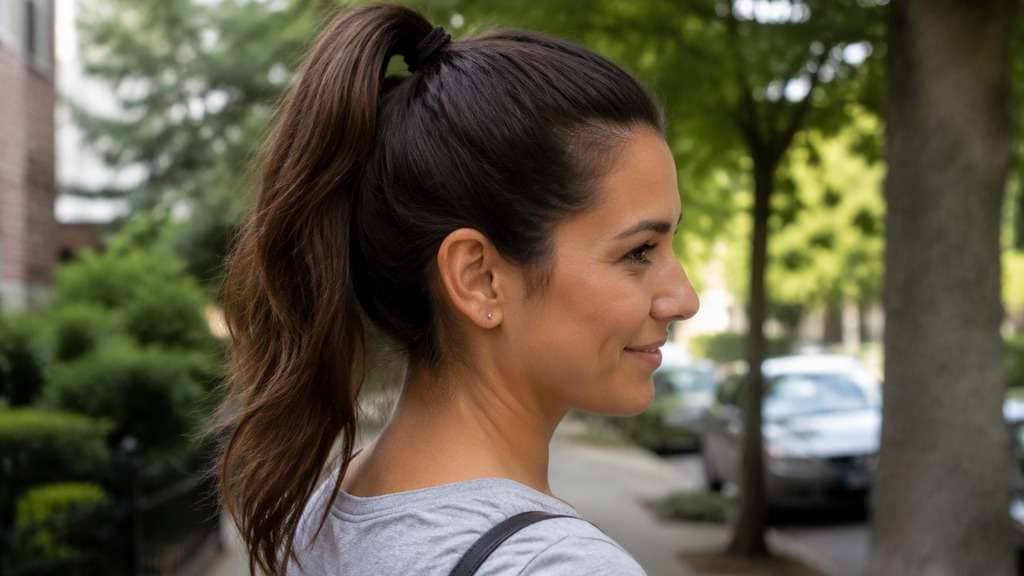 Classic High Ponytail hairstyle