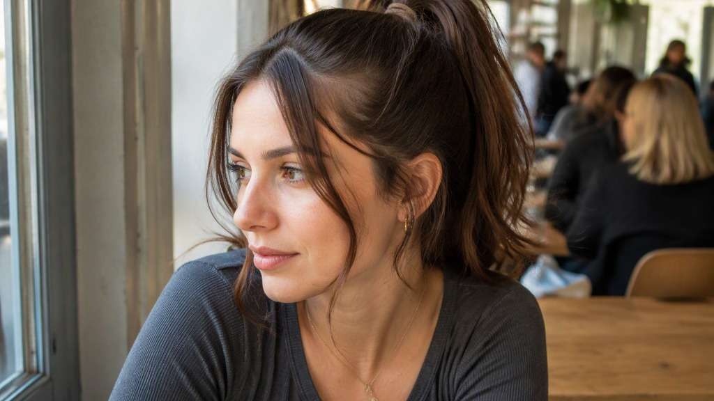 High Ponytail With Face Pieces hairstyle