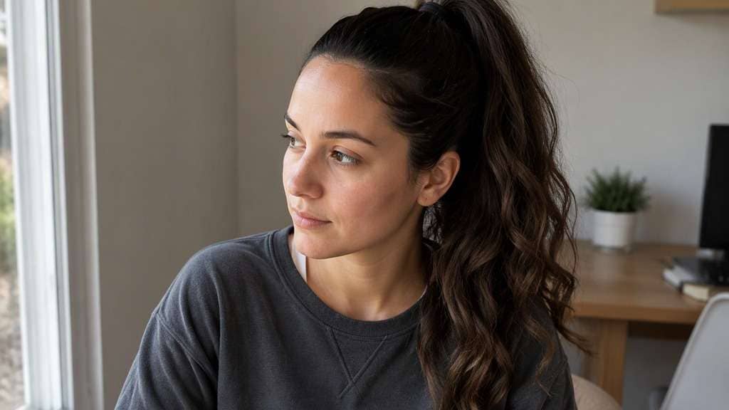 High Ponytail With Soft Waves hairstyle