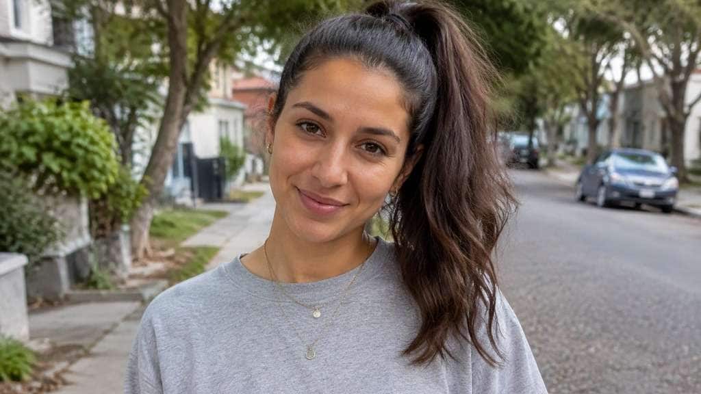 Side Swept High Ponytail hairstyle