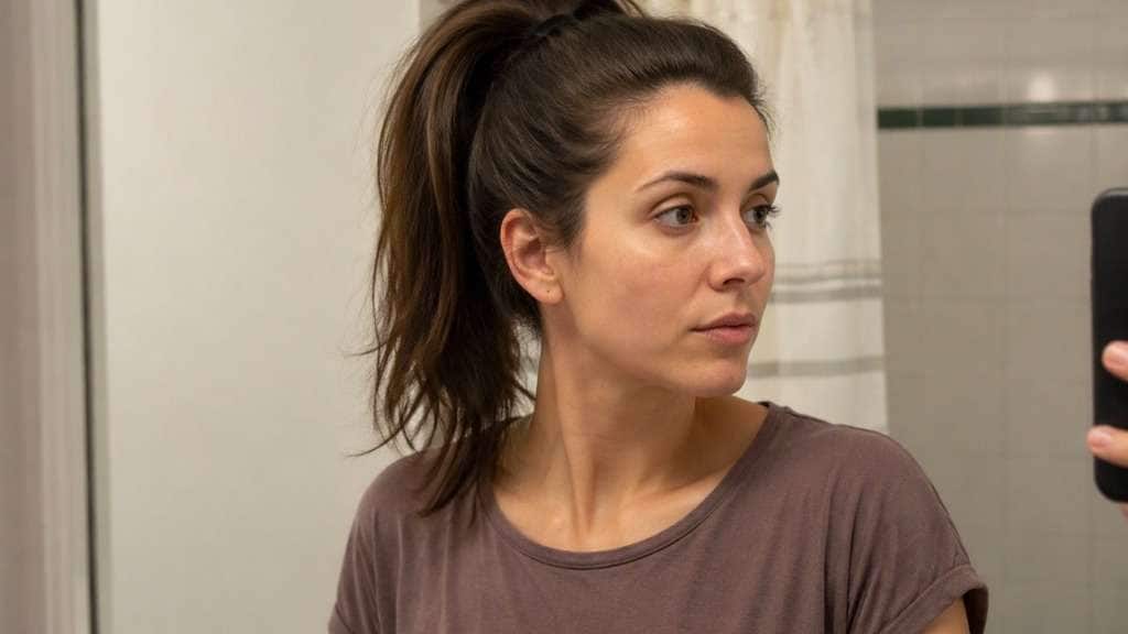 Voluminous High Ponytail hairstyle