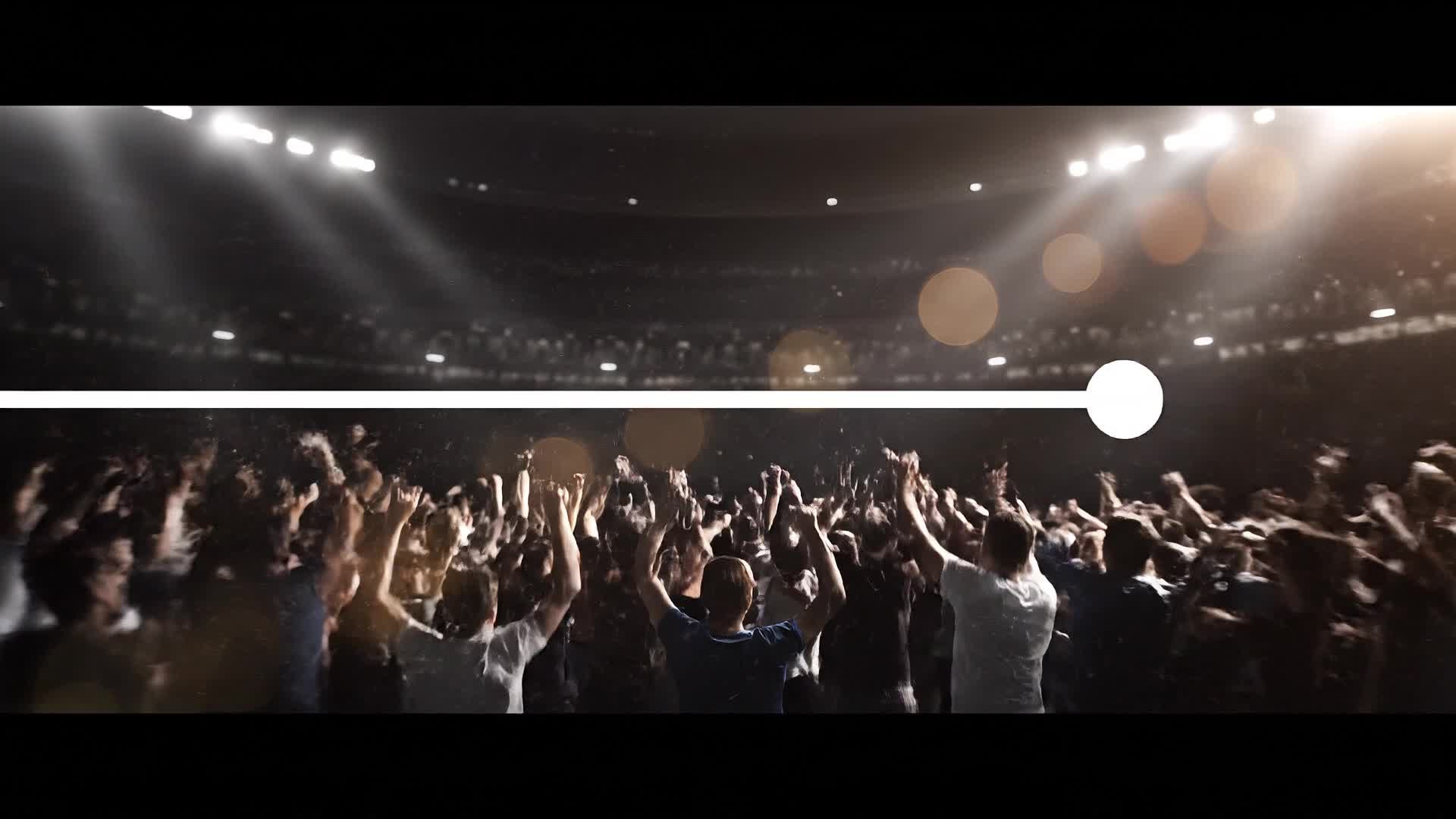 Dynamic slideshow created from event photos