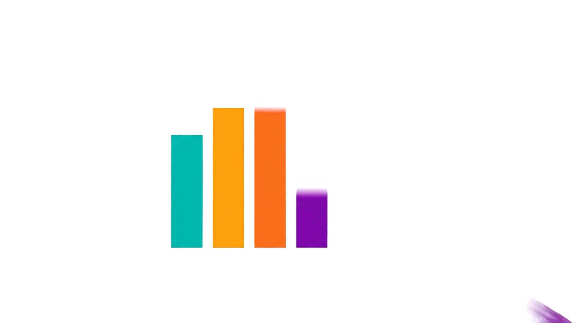 Moving infographic design video example