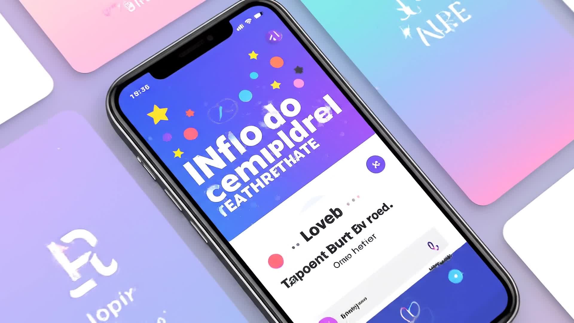Product image turned into animated infomercial video