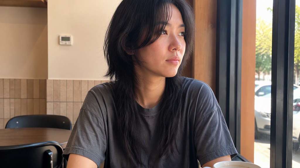 Jellyfish Cut With Curtain Bangs hairstyle