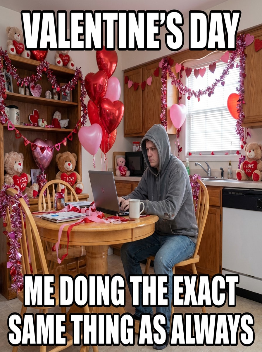 Just Another Day Valentine Meme