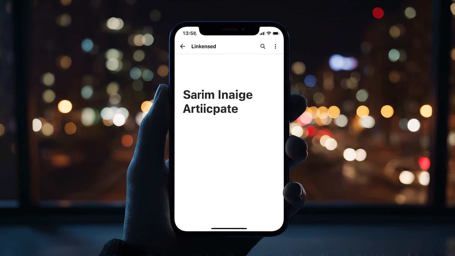 AI animating business image for LinkedIn