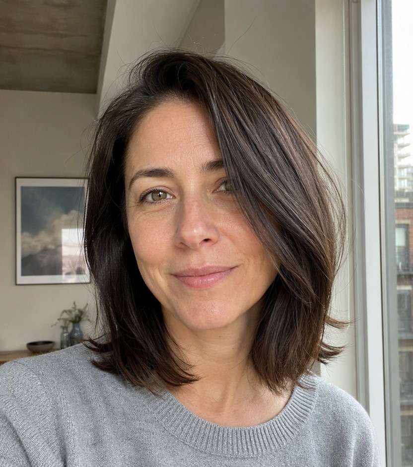 Side Leaning Curtain Lob