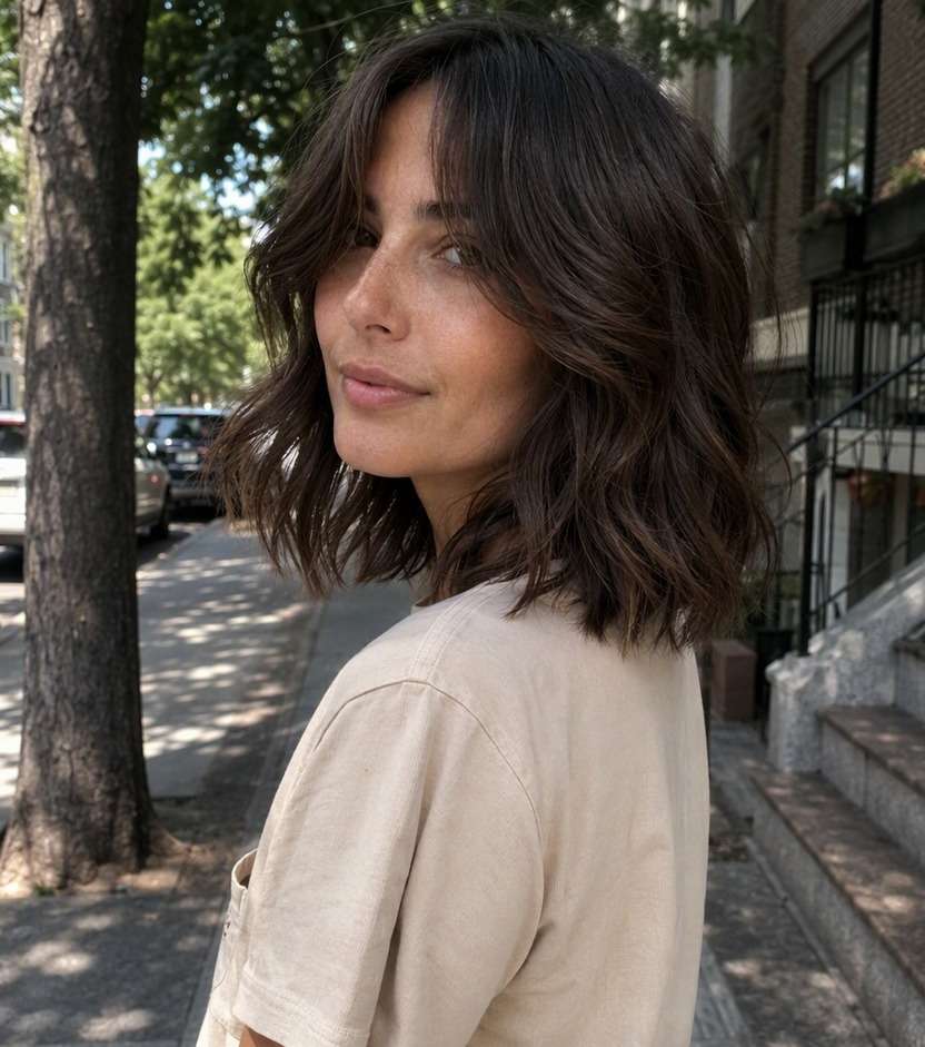 Wavy Curtain Lob