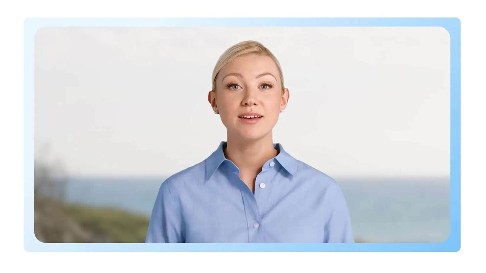Official Synthesia product visual for creating business and training videos with AI avatars