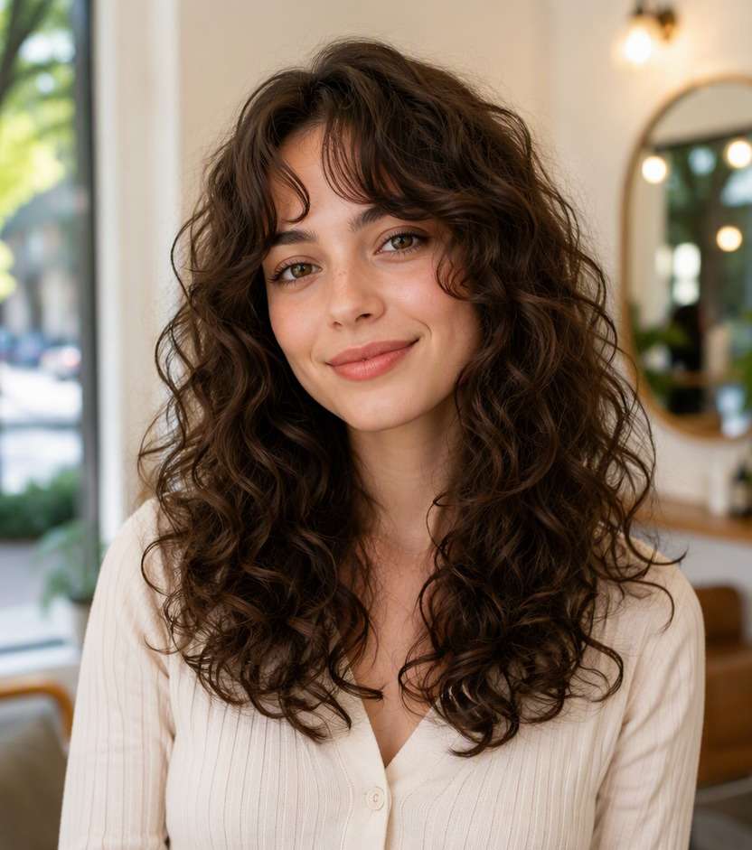 Natural Loose Ringlets hairstyle preview