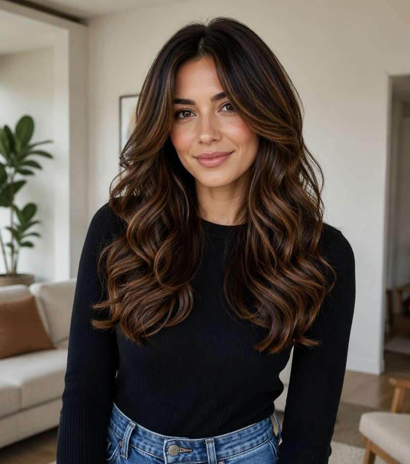 Polished Loose Evening Curls hairstyle preview