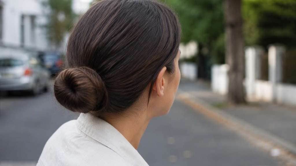 Classic Low Bun hairstyle