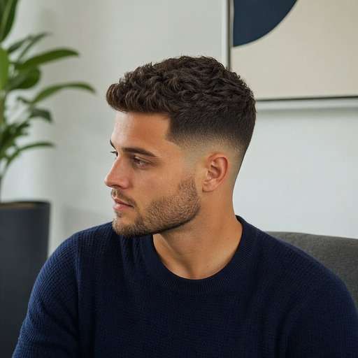Low Drop Skin Fade hairstyle preview