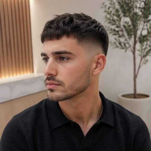 Low Taper Textured Crop hairstyle photo preview