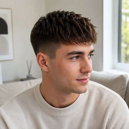 Low Taper Fringe hairstyle photo preview