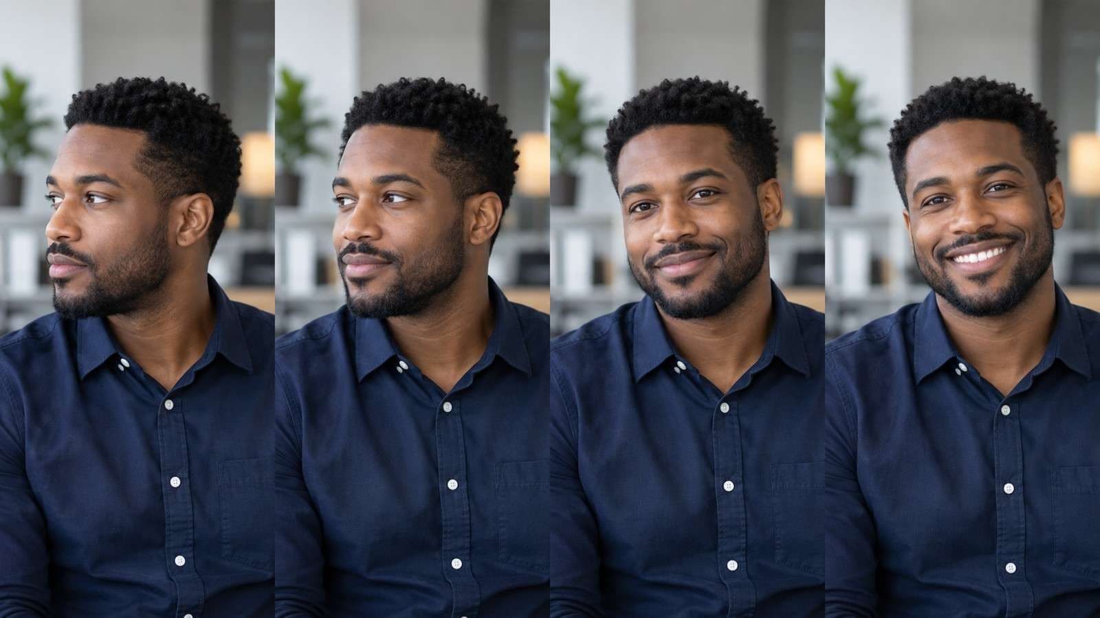 Short authorized video face swap test containing side turns, partial occlusion, expression change, and mixed lighting