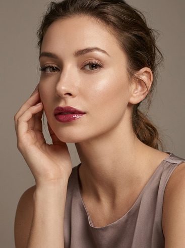 AI editorial beauty makeup character