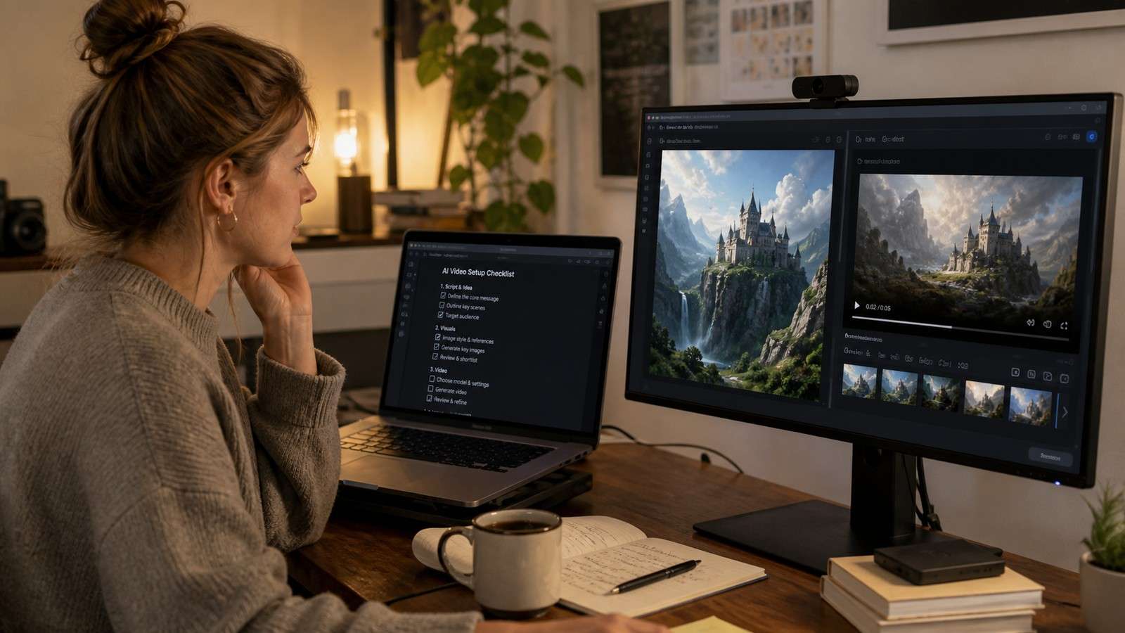 A realistic Codex setup workflow connecting Media.io image and video generation tools