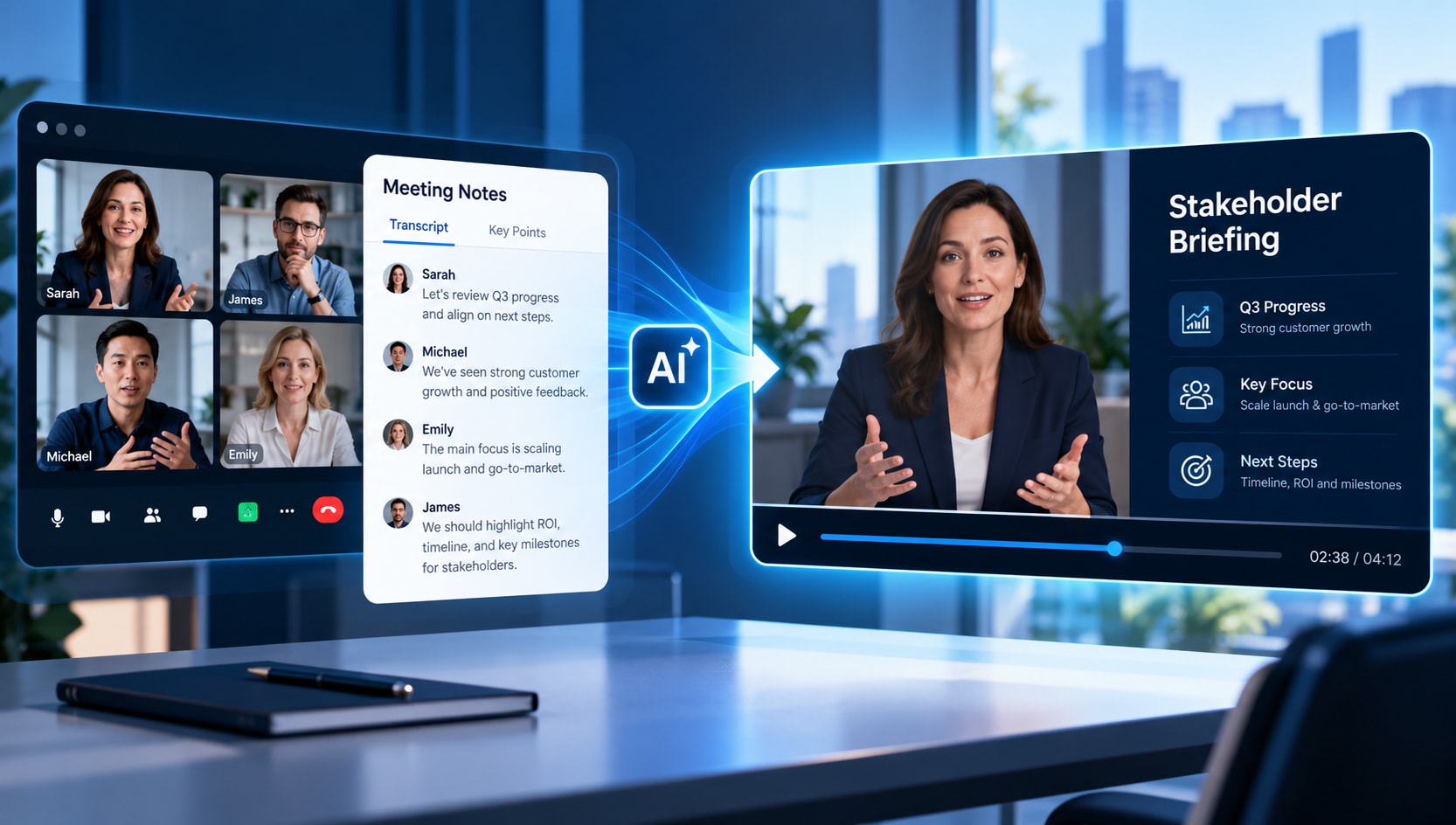 Convert Sprint Notes into Project Update Videos