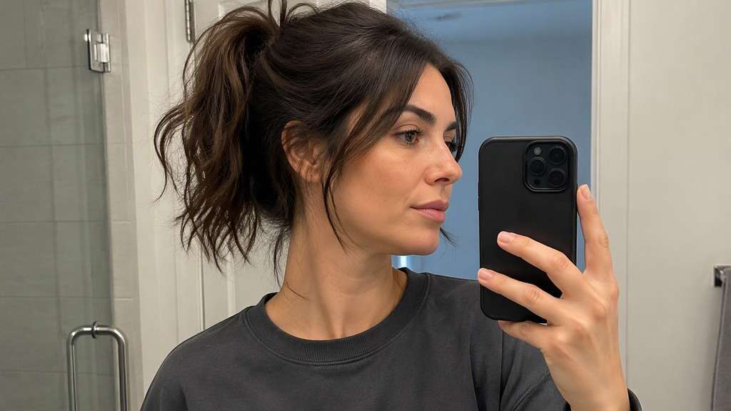 Second Day Hair Ponytail hairstyle