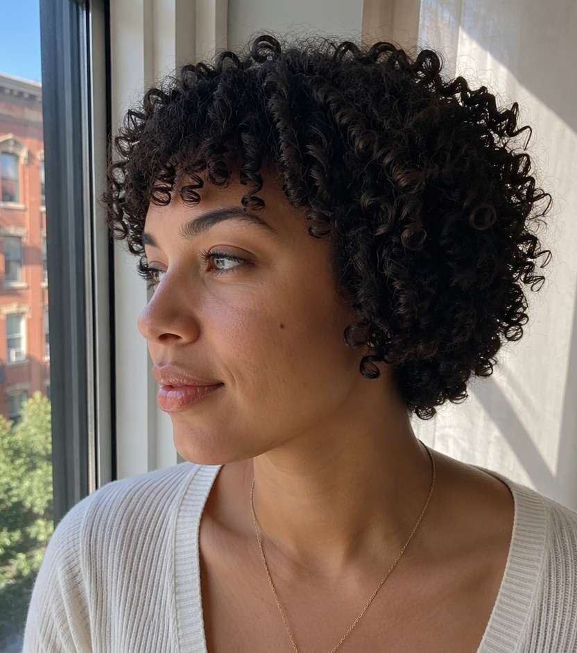 Curly Micro Fringe