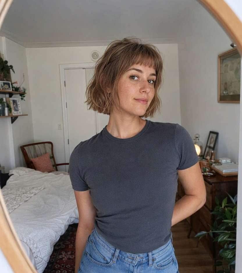 Fine Hair Baby Bangs