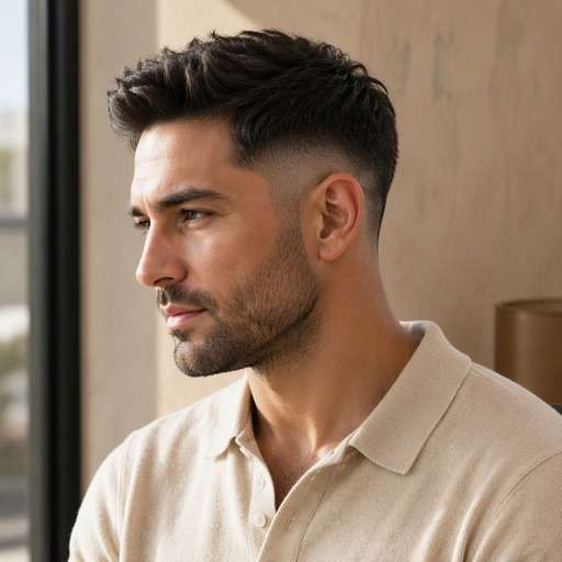 Mid Fade With Tapered Nape hairstyle preview