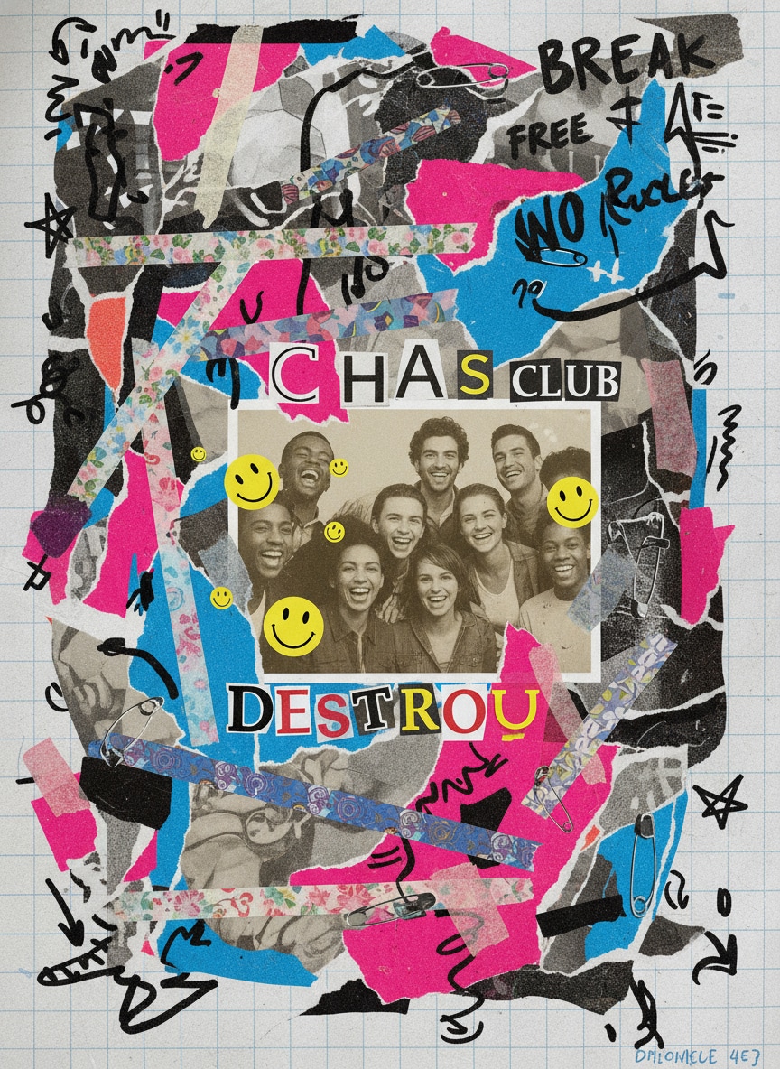 Mixed Media Collage Art