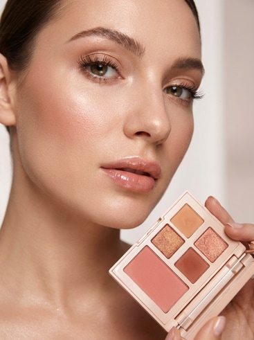 AI ad model inspired by luxury Sephora campaign