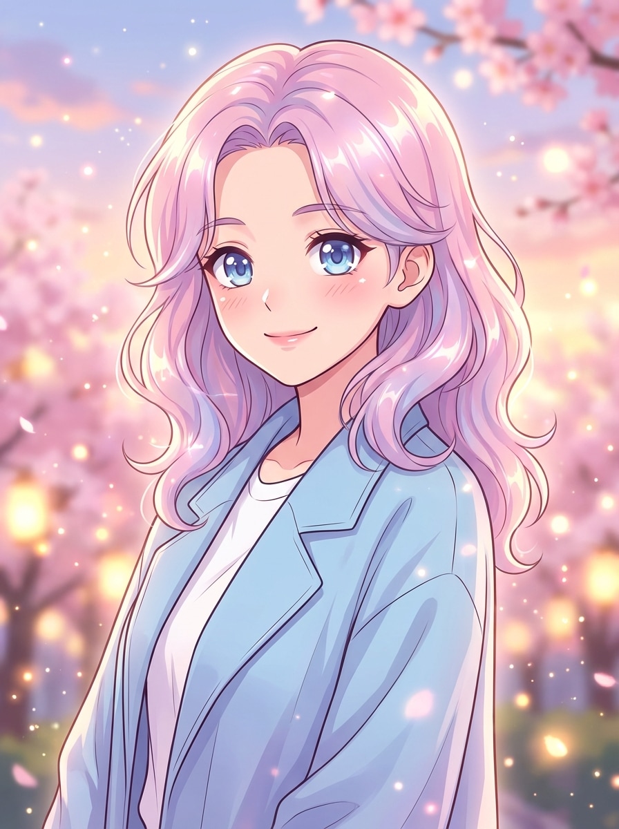 modern anime avatar from photo