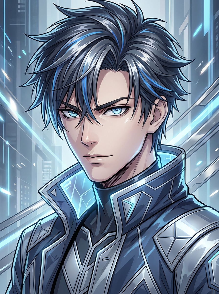 modern anime male avatar for gaming discord