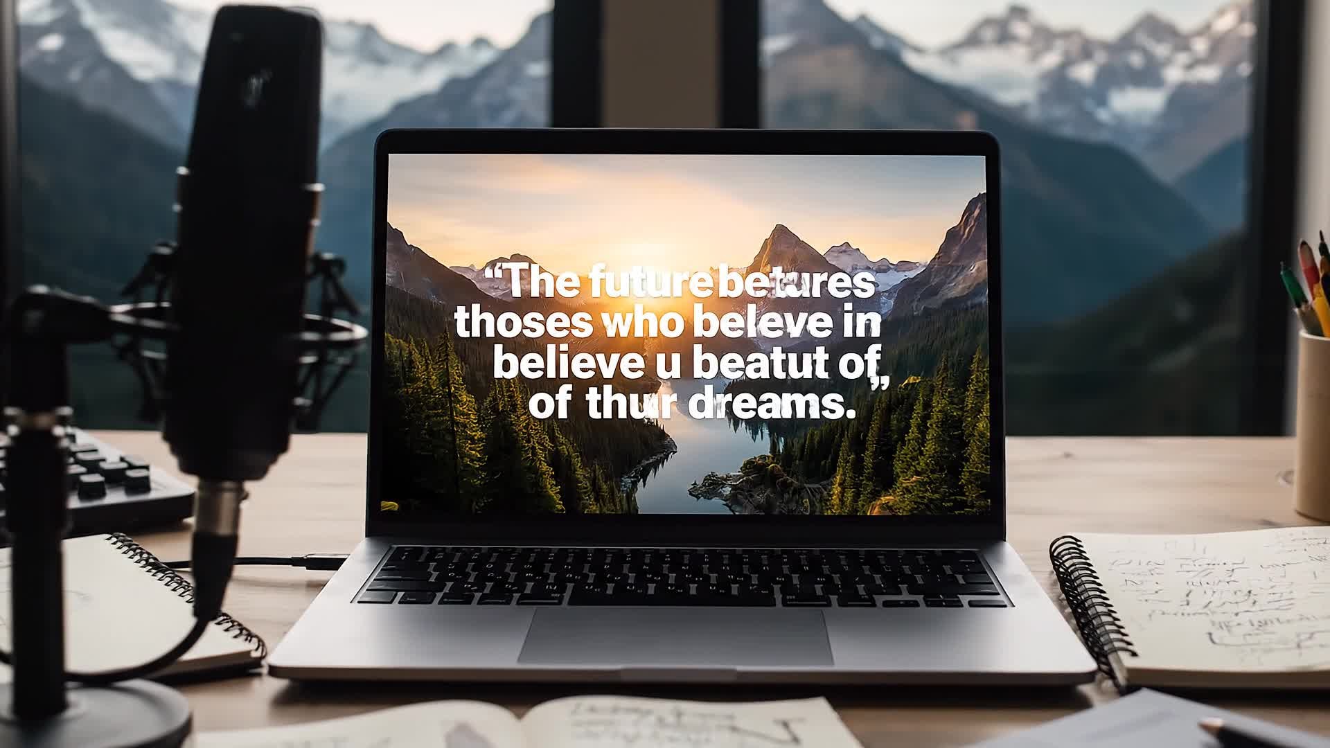 AI turns images into motivational video scenes