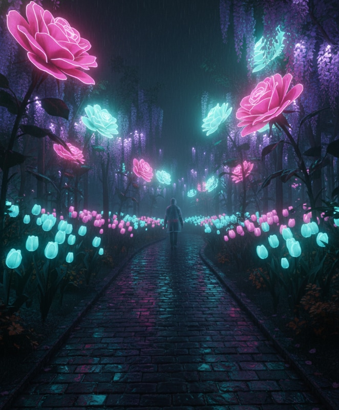 Neon Spring Night Glow 12