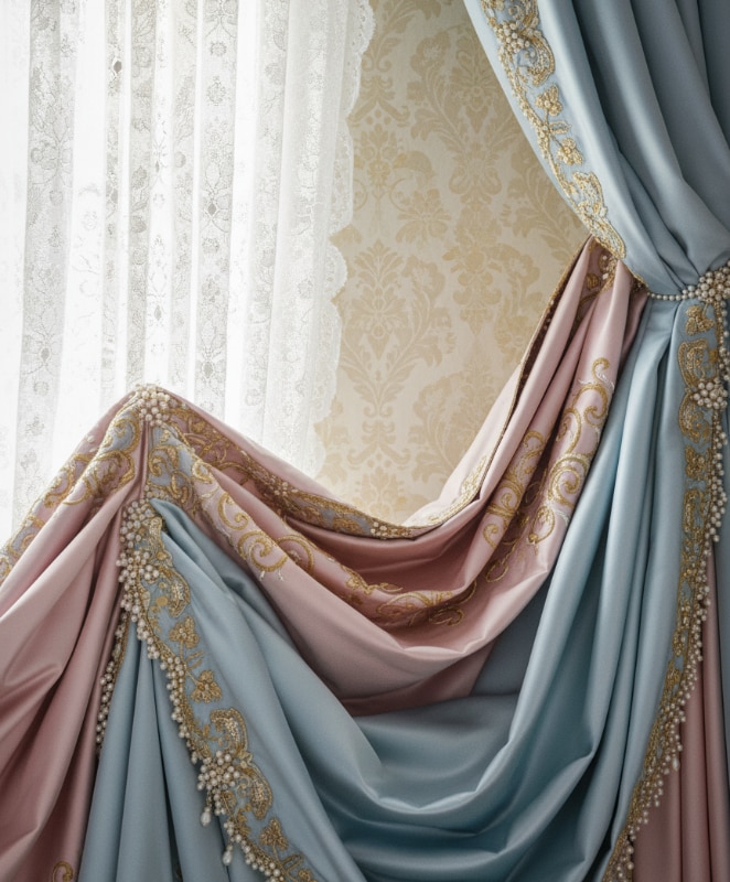 Ornate Regency Silk