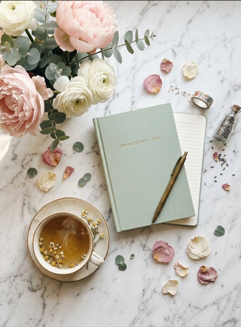 Pastel Spring Flat Lay 5