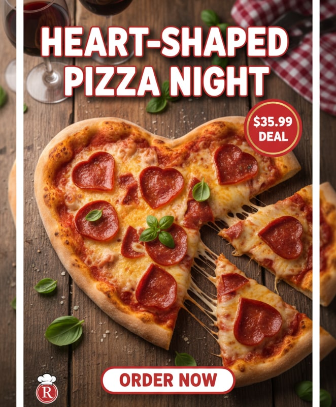 Pizza Heart Special